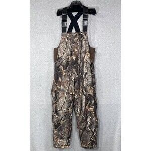 ProHunter Gear By Rocky Bibs Mens XLarge Camo RealTree Hardwoods‎ Thinsulate